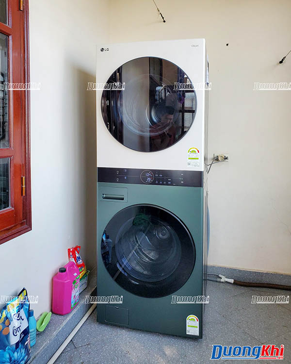 Tháp giặt sấy LG Washtower FL25EJU/RL21GJU 25kg+21kg  7