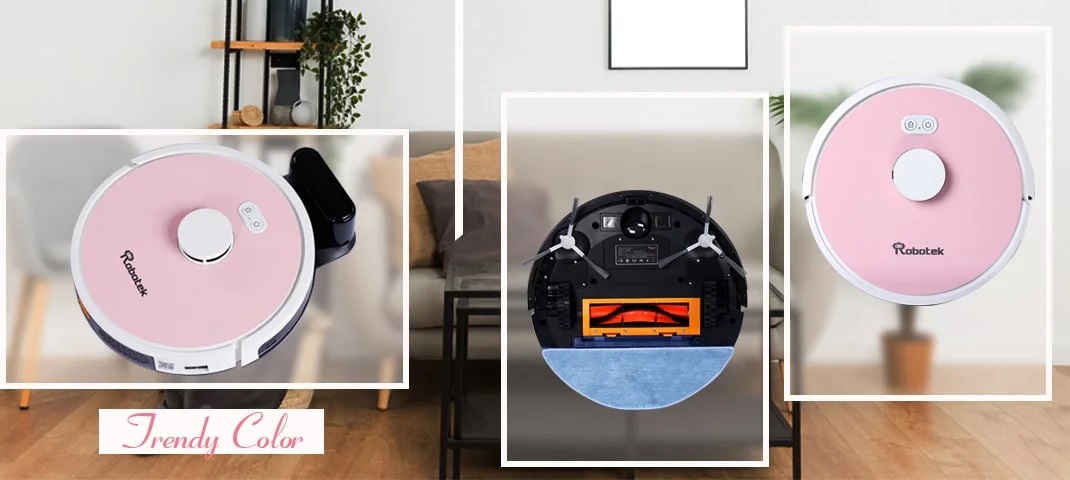 Robot hút bụi lau nhà Robotek W750