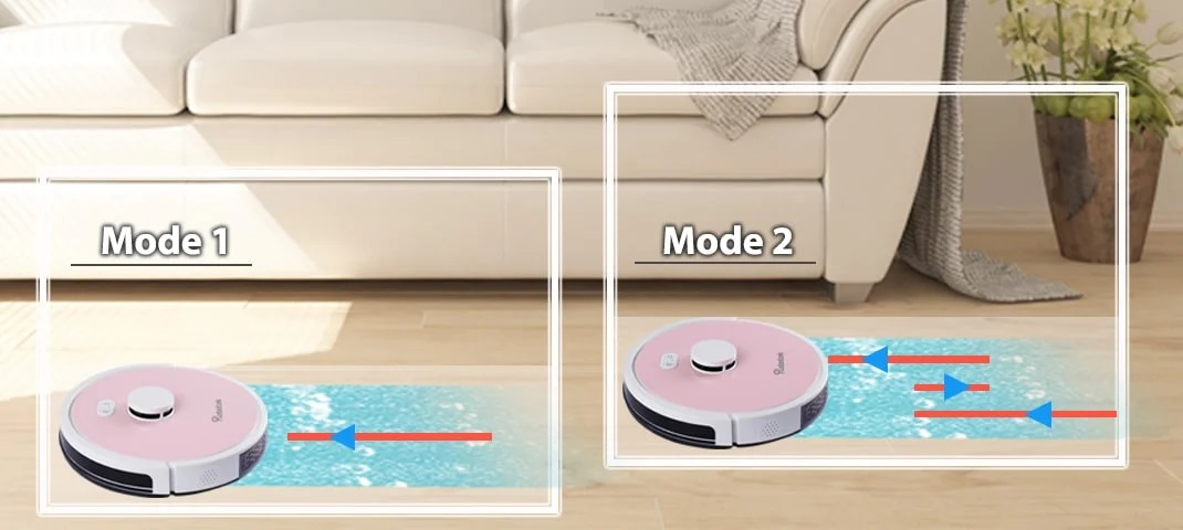 Robot hút bụi lau nhà Robotek W750