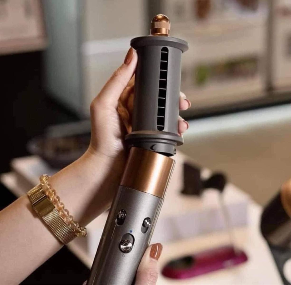 Máy sấy tóc tạo kiểu Dyson Airwrap™ Complete Copper HS05 3