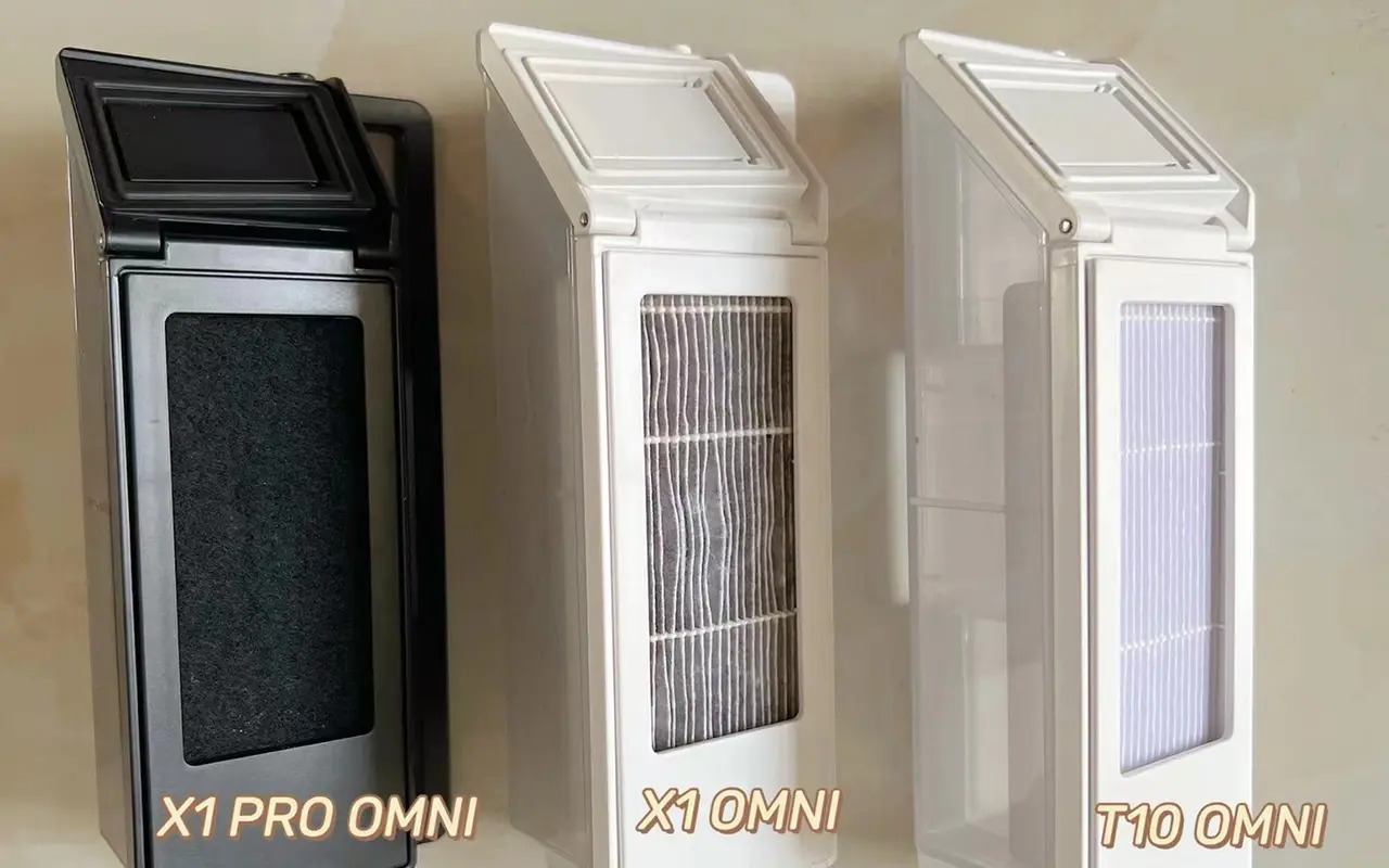 So sánh hộp bụi T10 OMNI, X1 OMNI, X1 PRO OMNI