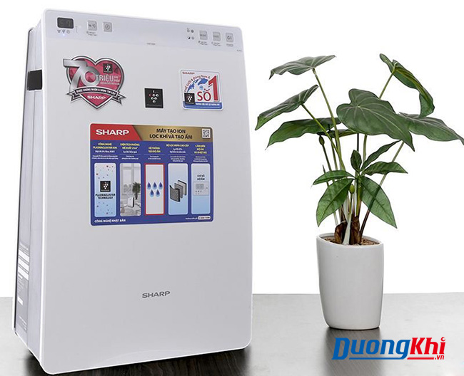 Máy lọc không khí và tạo ẩm Sharp KC-F30EV-W