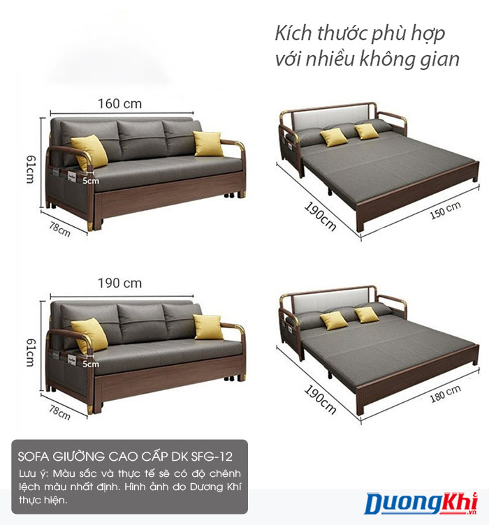 SOFA giường cao cấp Panduranga DK SFG-12
