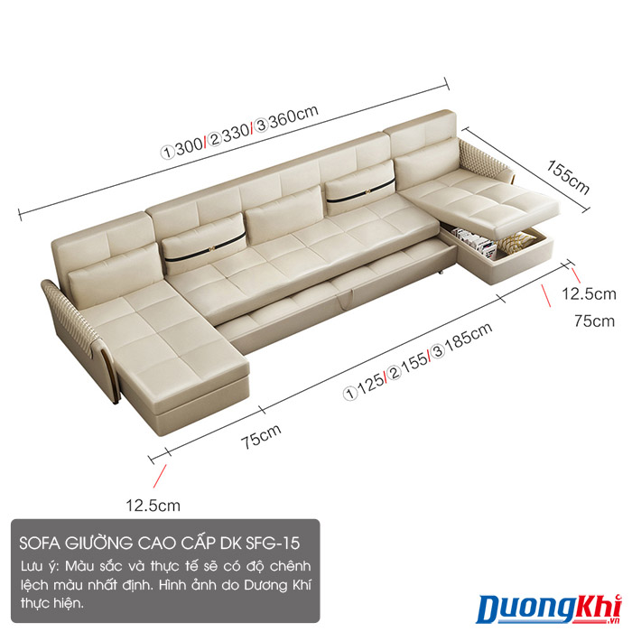 SOFA giường thông minh DK SFG-15