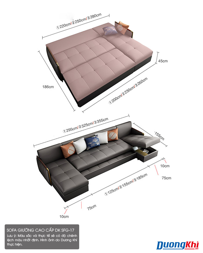 SOFA giường thông minh DK SFG-17