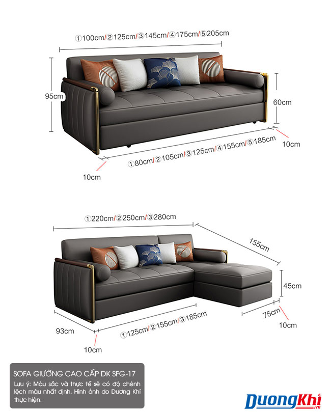 SOFA giường thông minh DK SFG-17