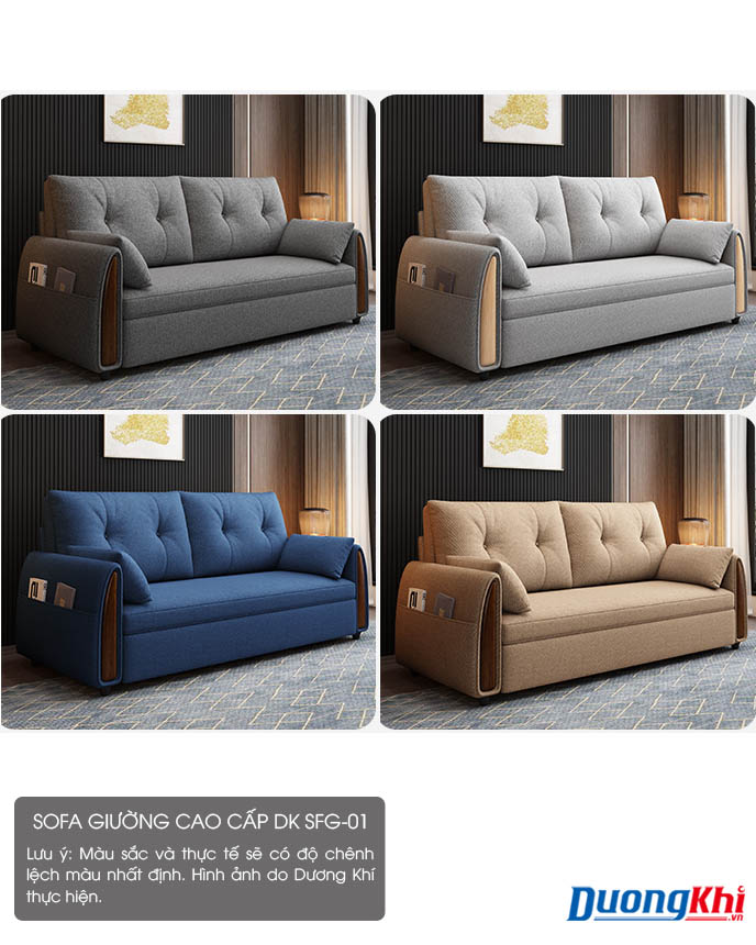 Sofa giường cao cấp Bắc âu Cologne DK SFG-01
