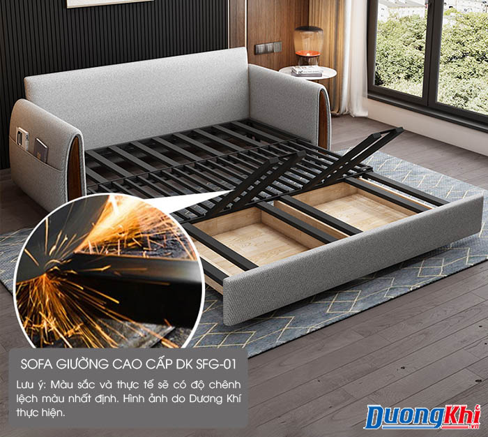 Sofa giường cao cấp Bắc âu Cologne DK SFG-01