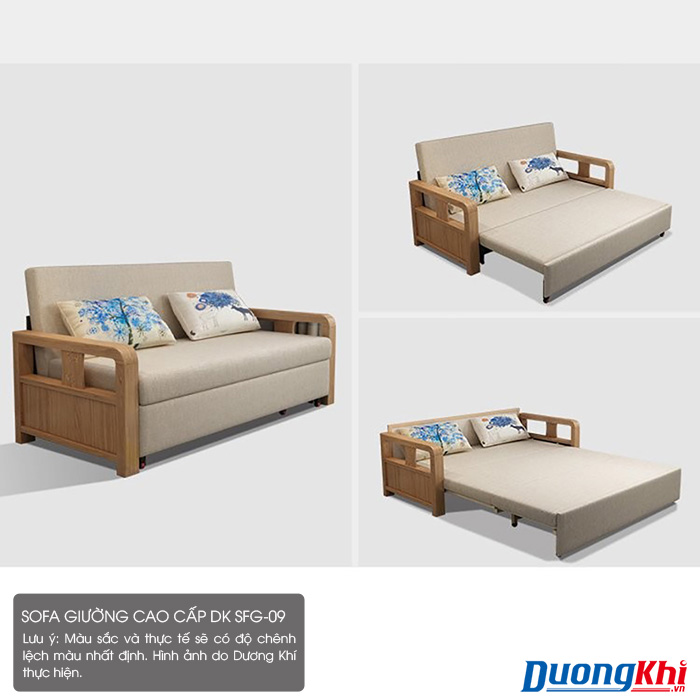 SOFA giường gỗ cao cấp Granada DK SFG-09