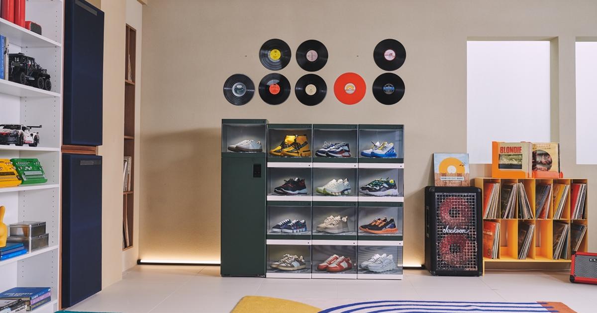 tủ chăm sóc giày lg 