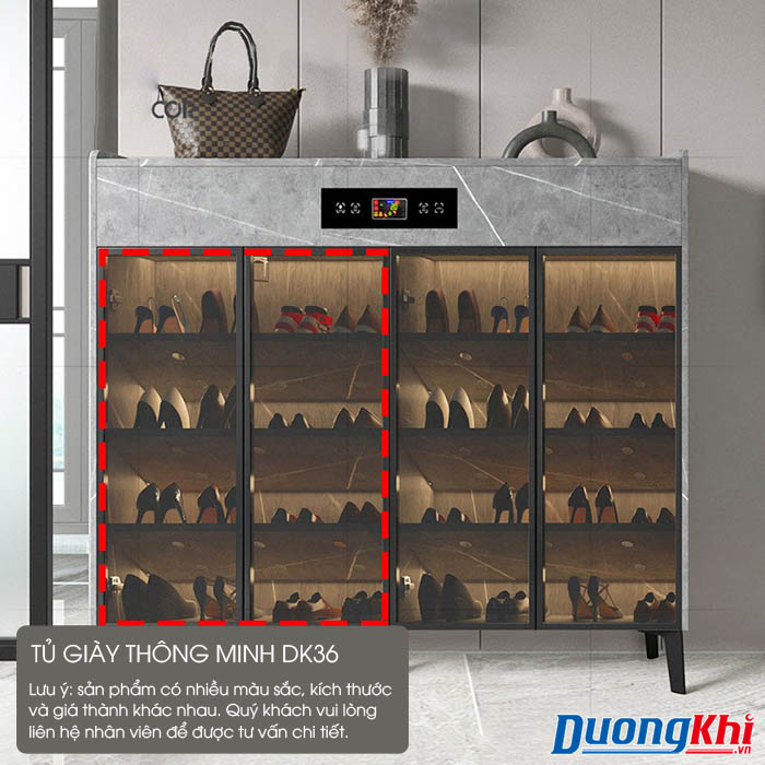 Tủ giày thông minh khử mùi, khử khuẩn DK36
