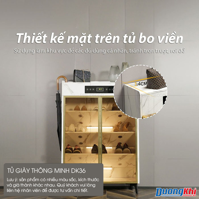 Tủ giày thông minh khử mùi, khử khuẩn DK36