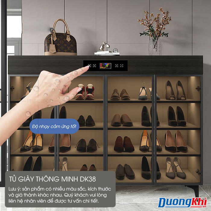 Tủ giày thông minh khử mùi, khử khuẩn DK38