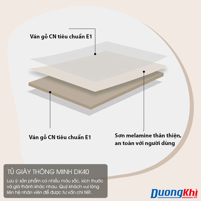 Tủ để giày thông minh DK40