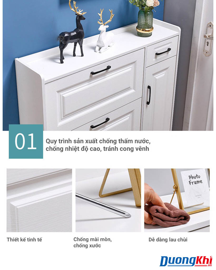 Tủ để giày thông minh cánh lật DK41