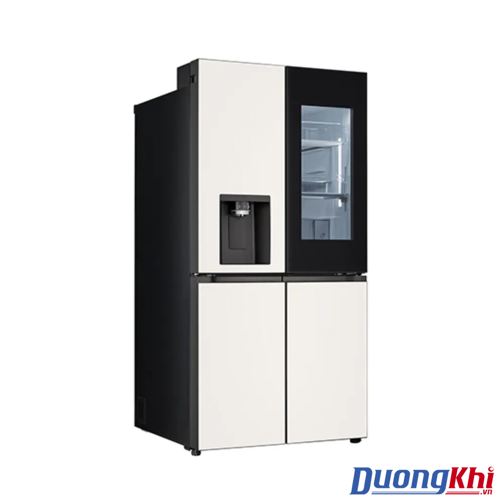 Tủ lạnh LG Dios Side by side màu be 820L