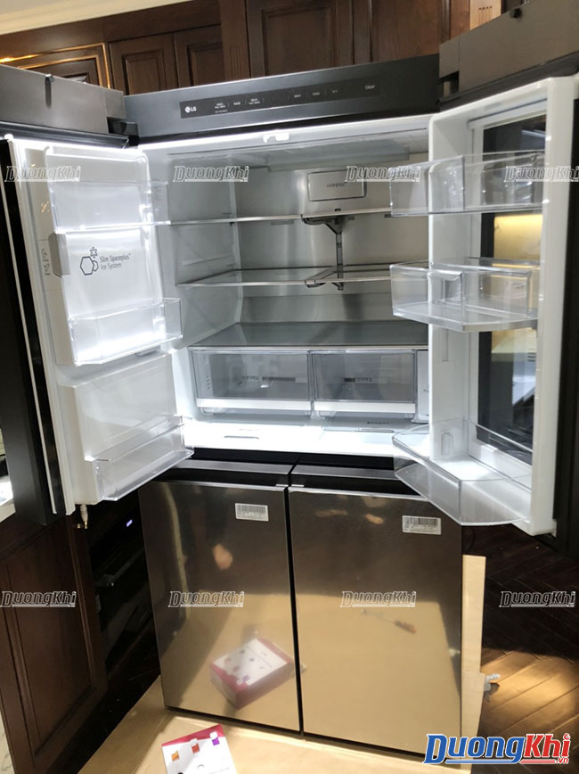 Tủ lạnh LG Dios Side by side màu đen - bạc 820L 6