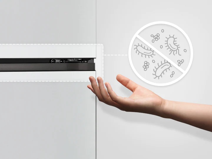 Tủ lạnh LG Dios Side by side màu be 820L