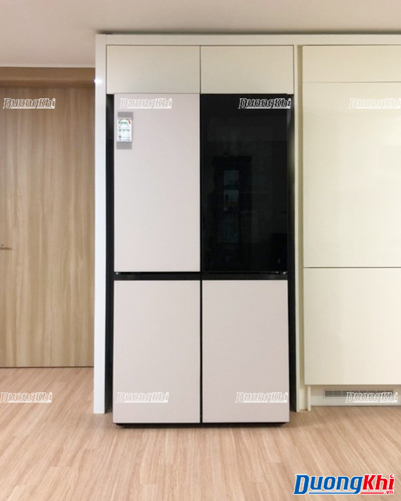 Tủ lạnh LG Dios Side by side màu be 865 lit