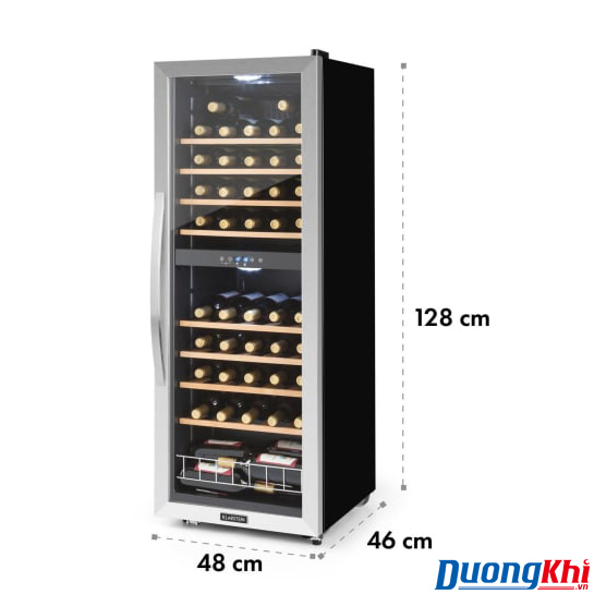 Tủ rượu Klarstein Vinamour 54 chai