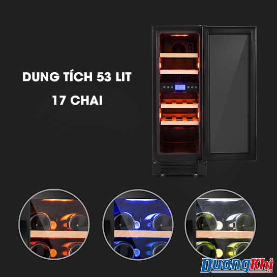 Tủ rượu Vinovilla 17 chai
