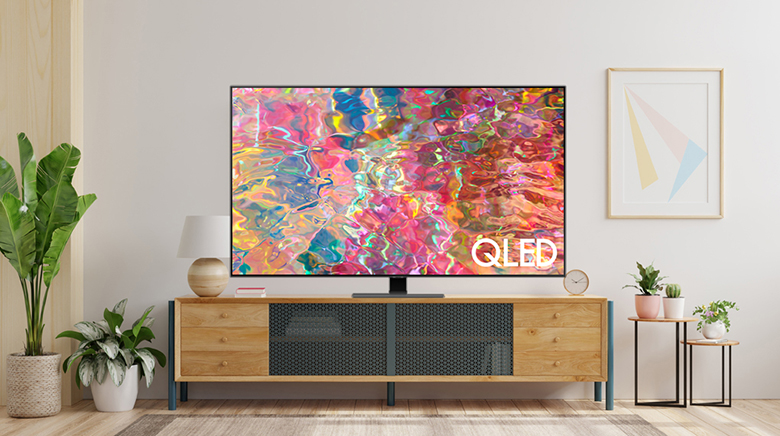 Smart Tivi QLED Samsung 4K 85 inch QA85Q80B